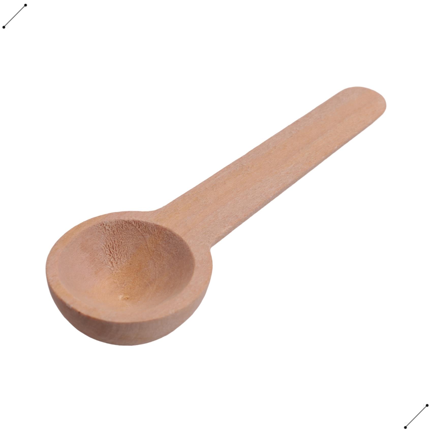 Coffee Equipment And Tools - 100 Pezzi Mini Cucchiai di Legno