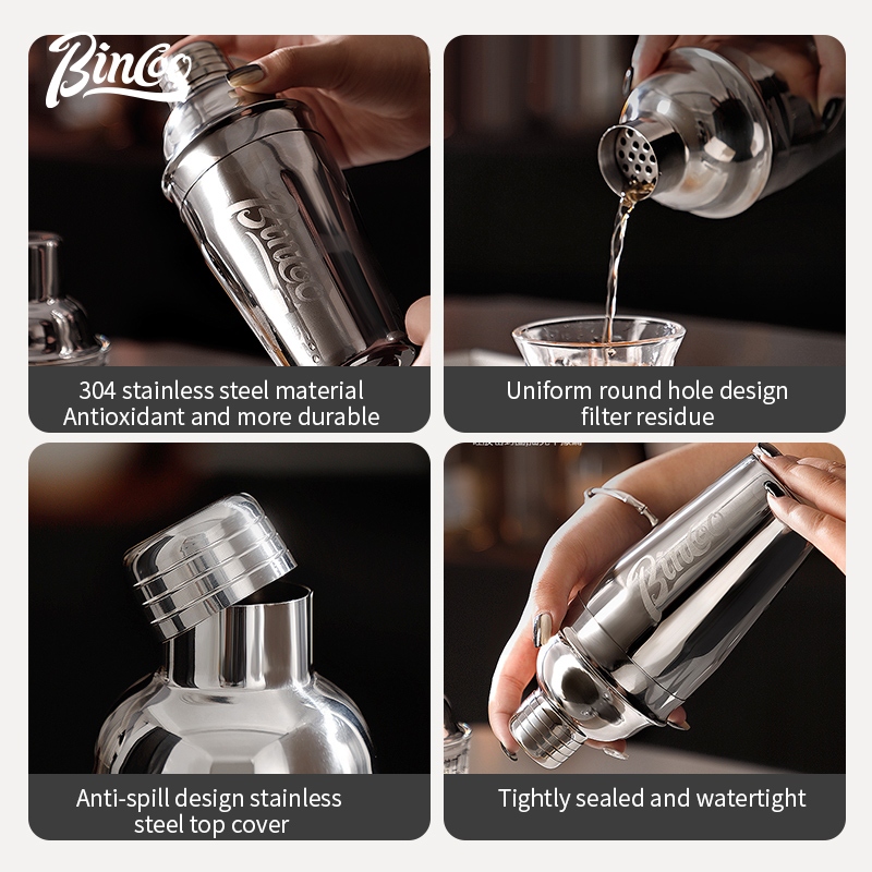 Set di Shaker in Acciaio Inox  - Coffee Equipment And Tools recensione e prezzo